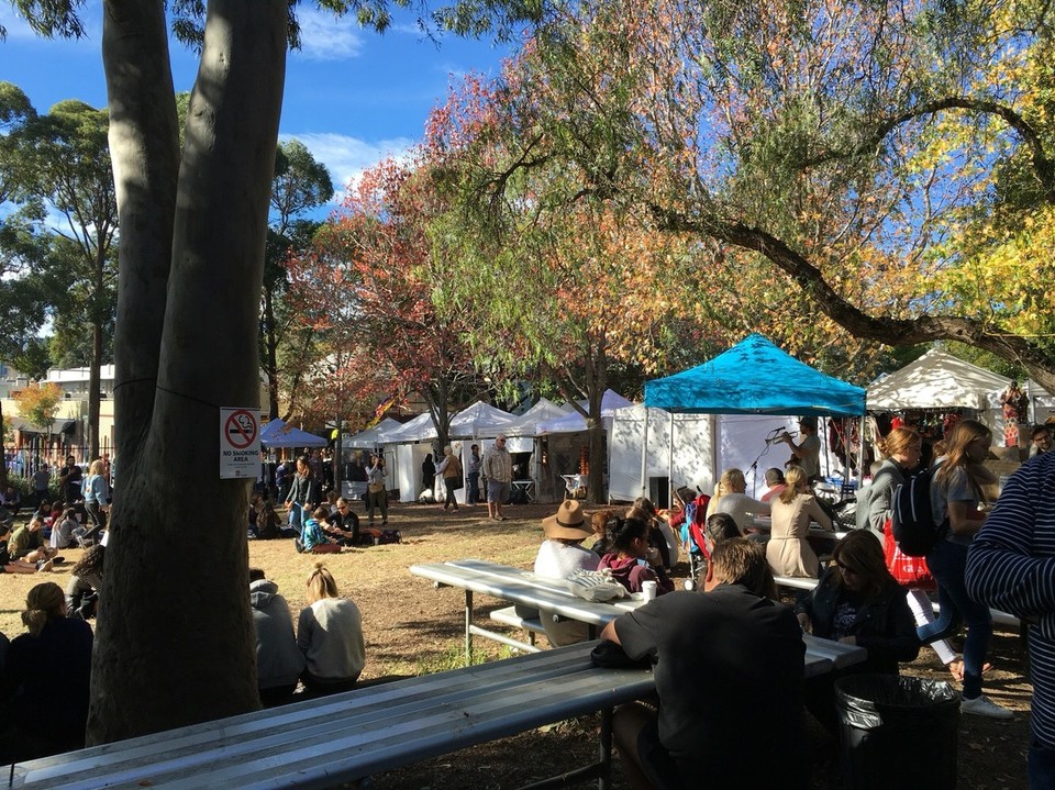 Australia - Sydney - Am nächsten Tag ging es dann zum Glebe Market - jeden Samstag und auch jedes Mal sehenswert. Das  sollte man nicht verpassen in Sydney