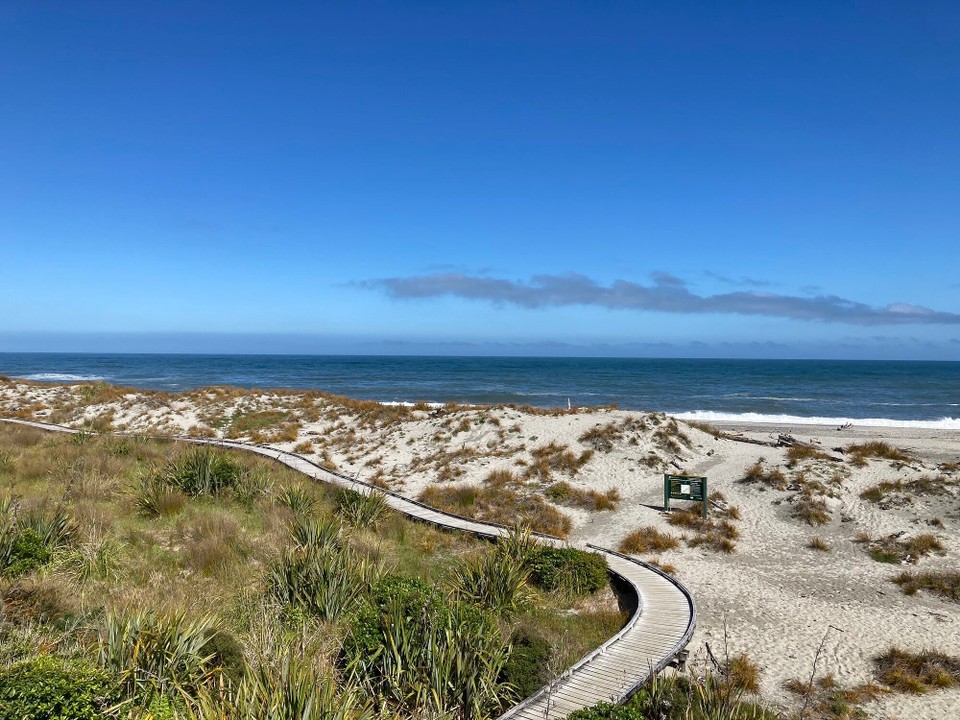 Neuseeland -  - Erster Stopp - Ship Creek/ Tauparikākā Marine Reserve