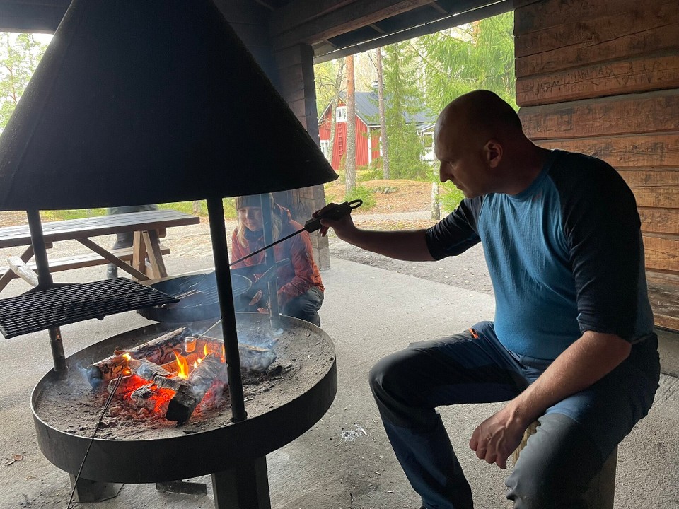 Finnland - Naantali - Mittagessen 