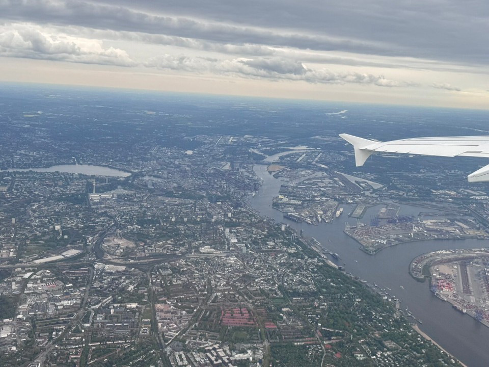 Deutschland - Hamburg - Noch einen schönen Blick über Hamburg.