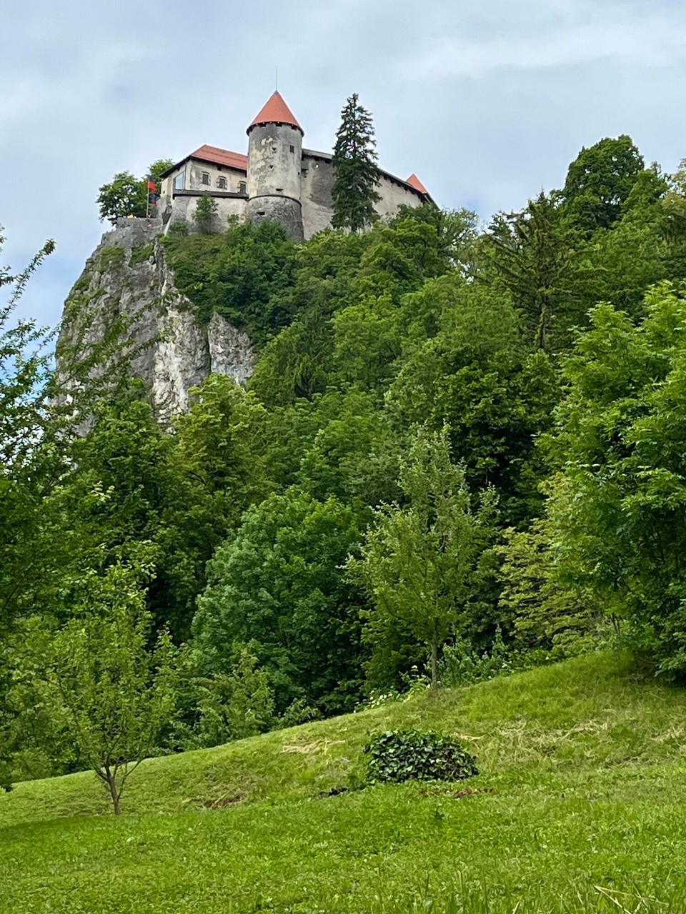 Slowenien - Bled - Burg über Bled