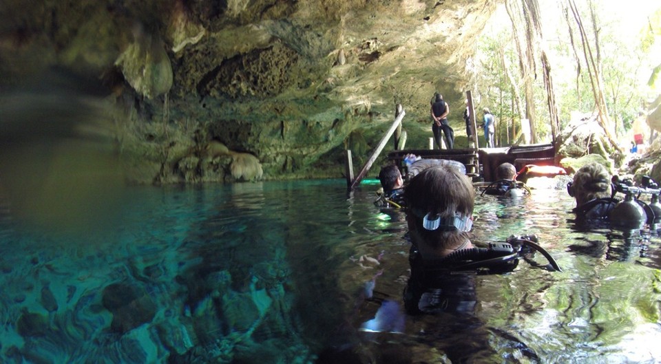 Mexiko - Dos Ojos Cenote - Wieder aufgetaucht! 