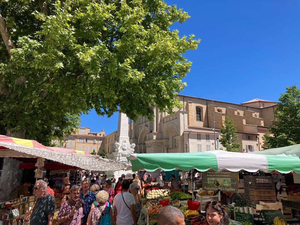 Frankreich - Bras - Markt in Aix-en-Provence