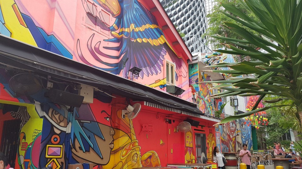 Singapur - Singapore - Street Art in Kampong Glam