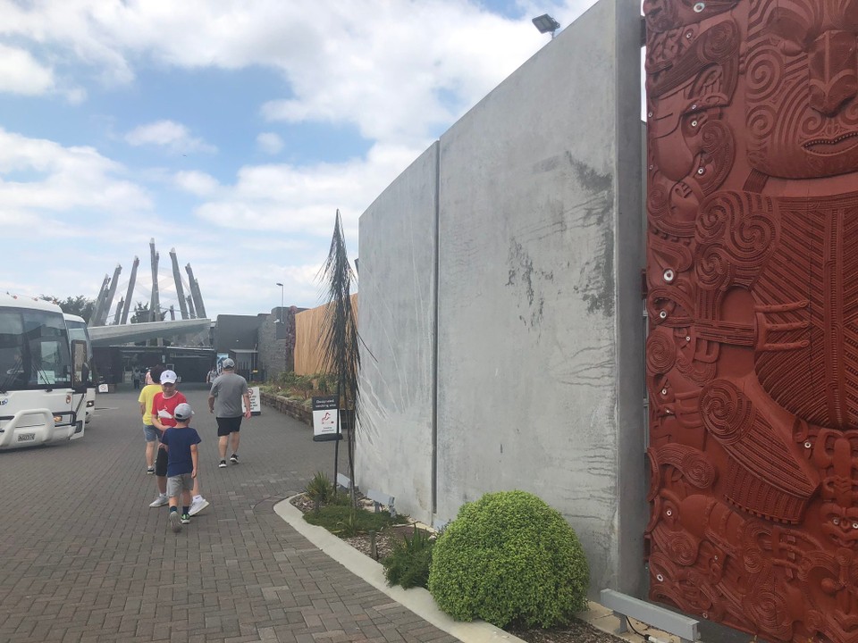 Neuseeland - Whakarewarewa - Ganz neues Besucherzentrum 
