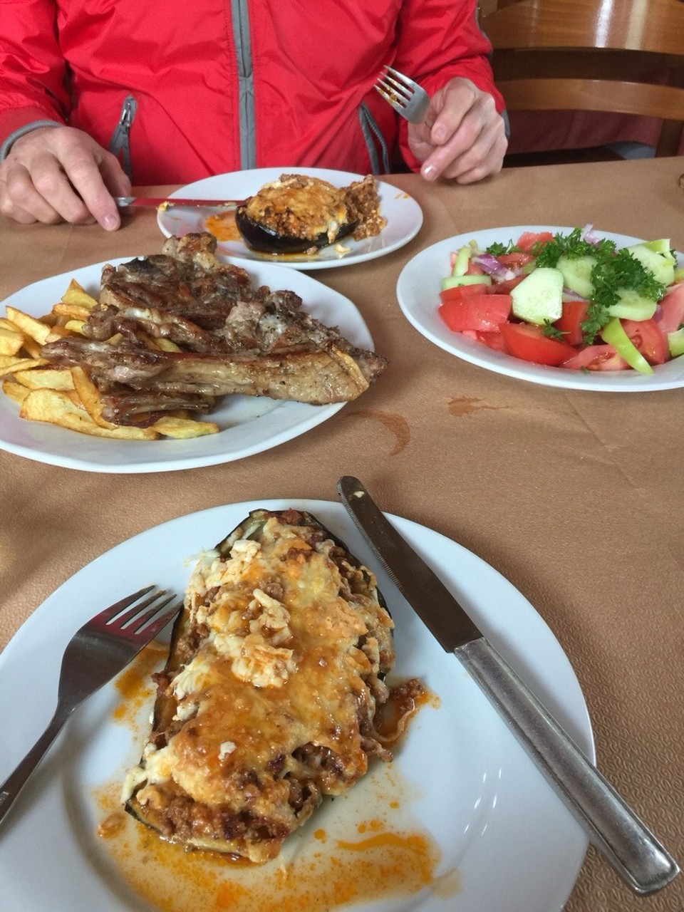 Griechenland - Vlachava - Mittagessen im Bergdorf 