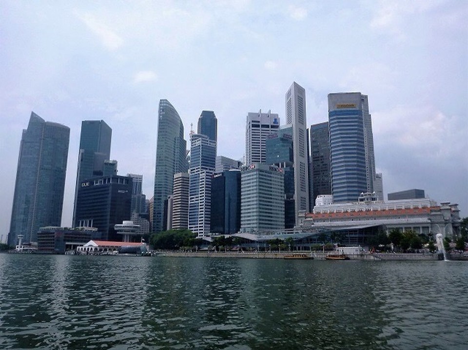 Singapur - Marina - Bankenviertel
