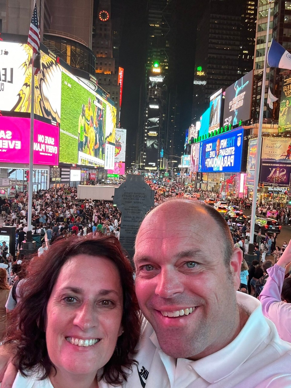 Vereinigte Staaten - New York - Ein ganz normaler Abend am Timessquare