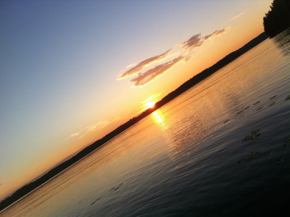 Finland - Puumala - Sonnenuntergang II