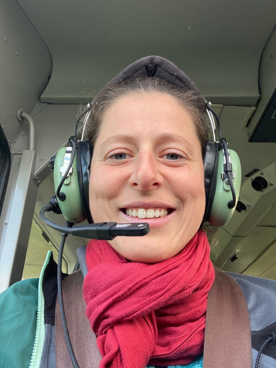 Neuseeland - Kaikōura - Kopfhörer auf, Mirkofon richten und los