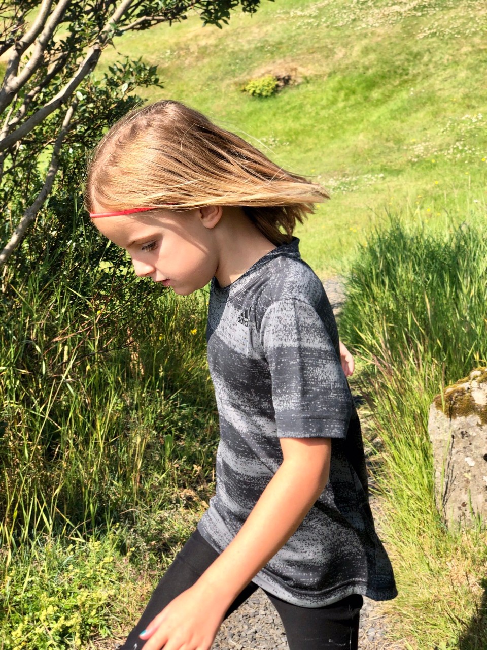Island - Hólmavík - Freia sieht gerade eher nach Sport aus...
