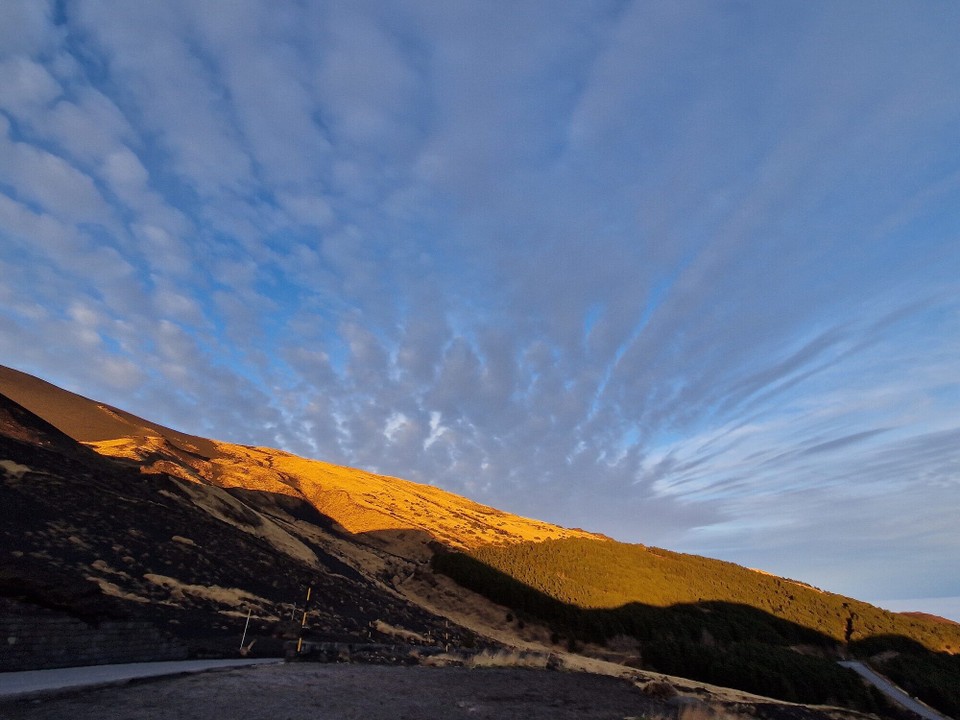Italien - Nicolosi - Abendstimmung