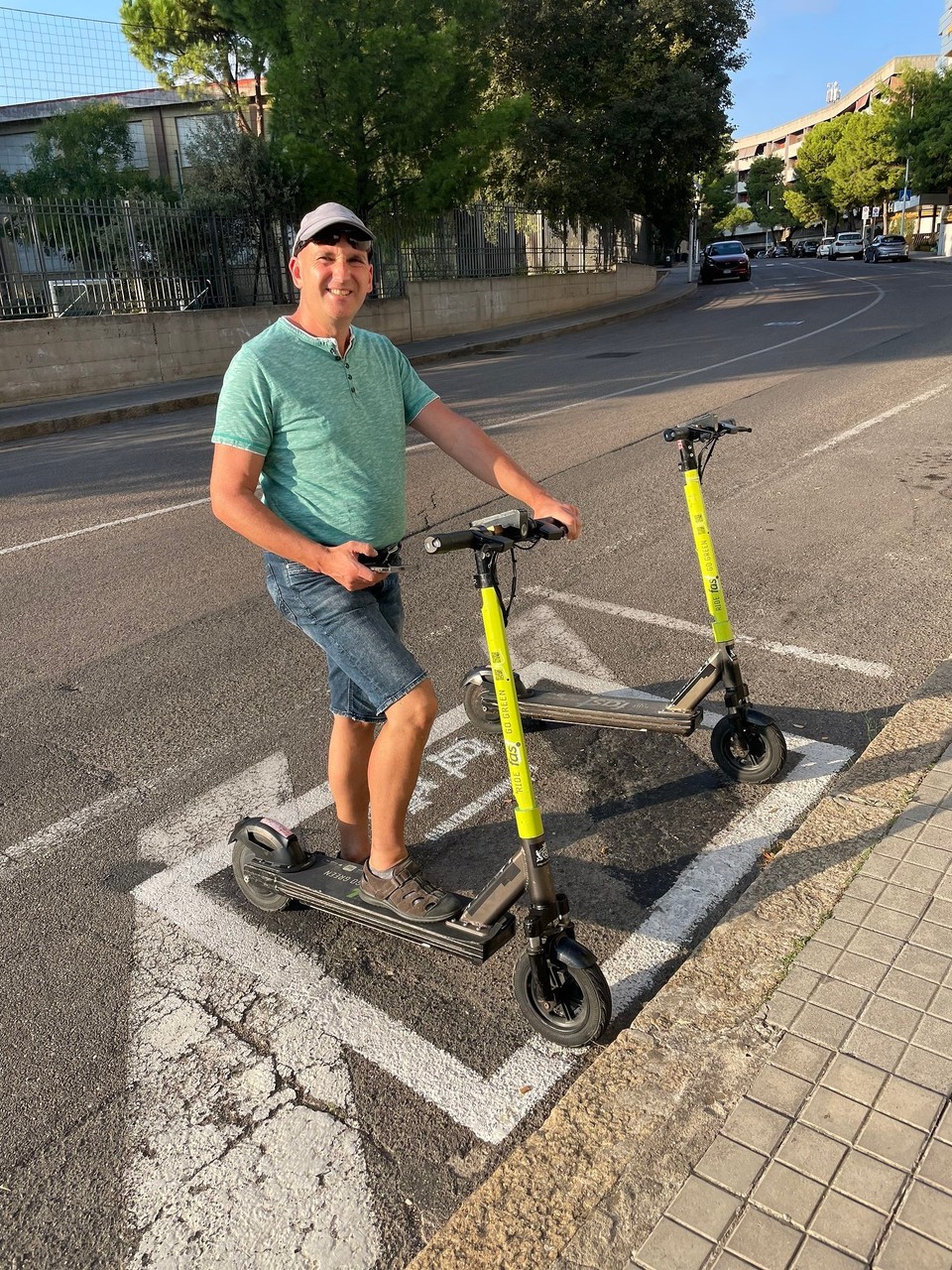 Italien - Cagliari - Unser Fortbewegungsmittel in der Stadt 