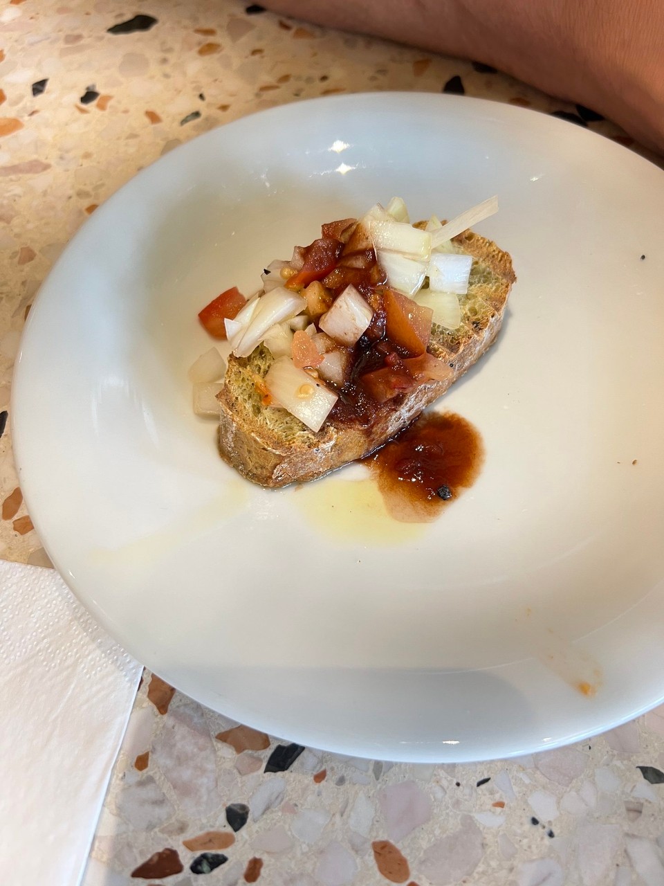 Norwegen - Honningsvåg - Bruschetta