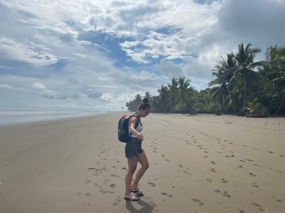 Costa Rica - Osa - Und den wunderschönen breiten Sandstrand genießen 🏝️ 