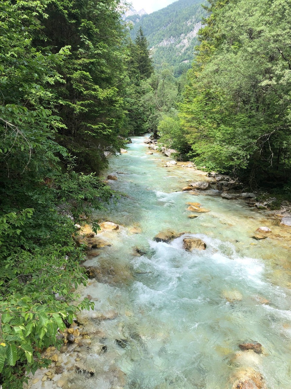 Slowenien - Kranjska Gora - Soca Traumfarben Fluss