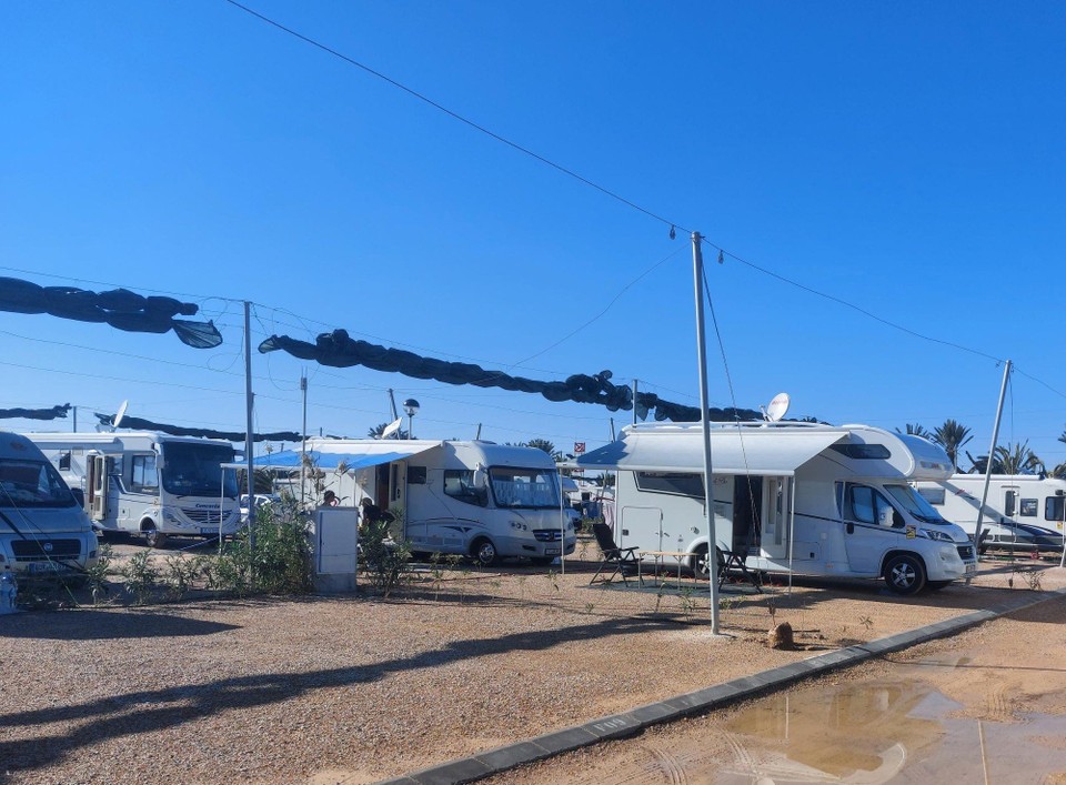 Spanien - Cartagena - Auch auf diesem Platz wird reichlich überwintert.