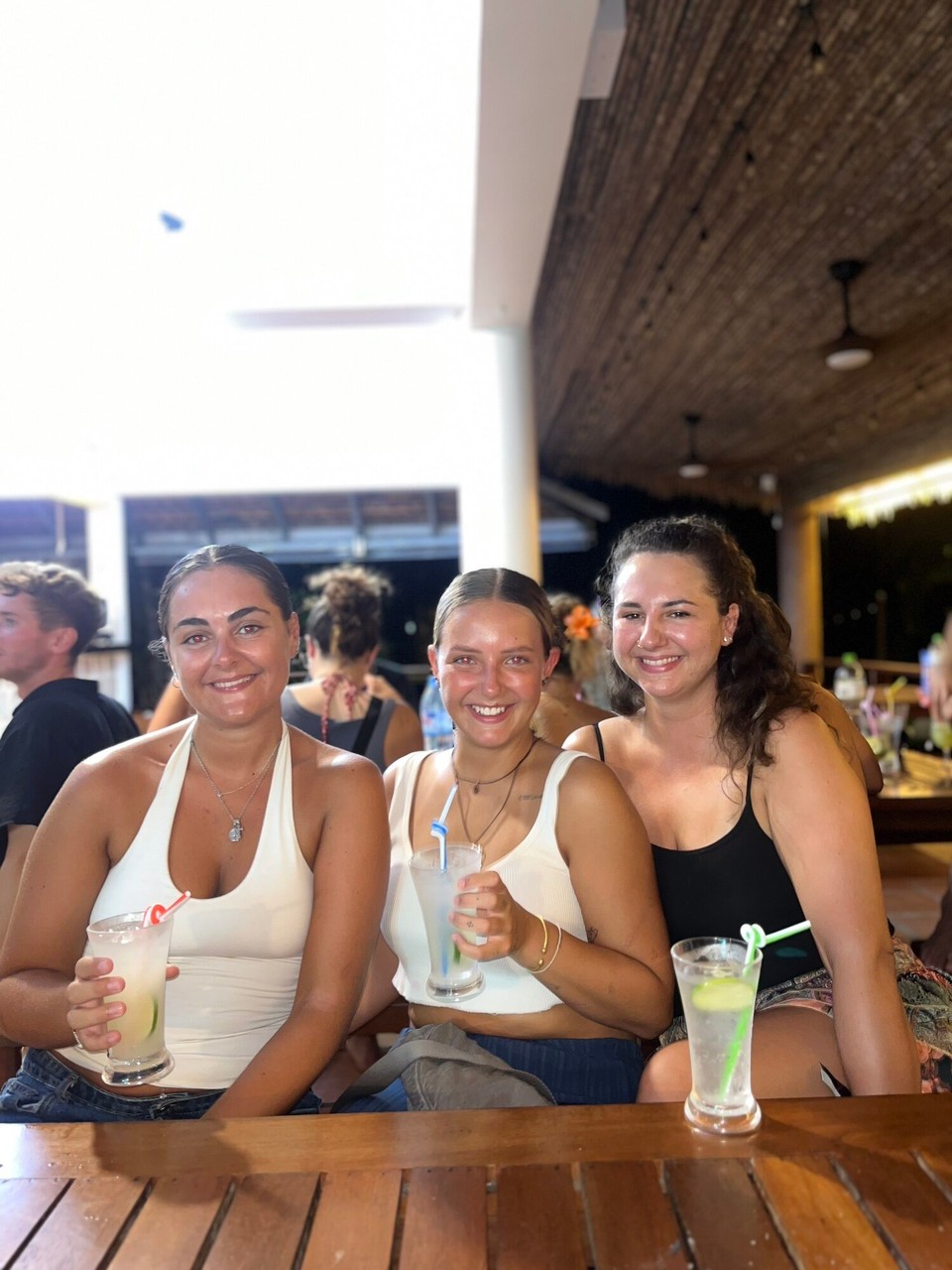 Cambodia - Kiri Sakor - Cat & Lucy are so nice and glad I met them on the way here and put in the same dorm. Lucy is going to siem reap on Thursday too so I will see her there. I said to cat we should meet up in Guildford when I’m back! 