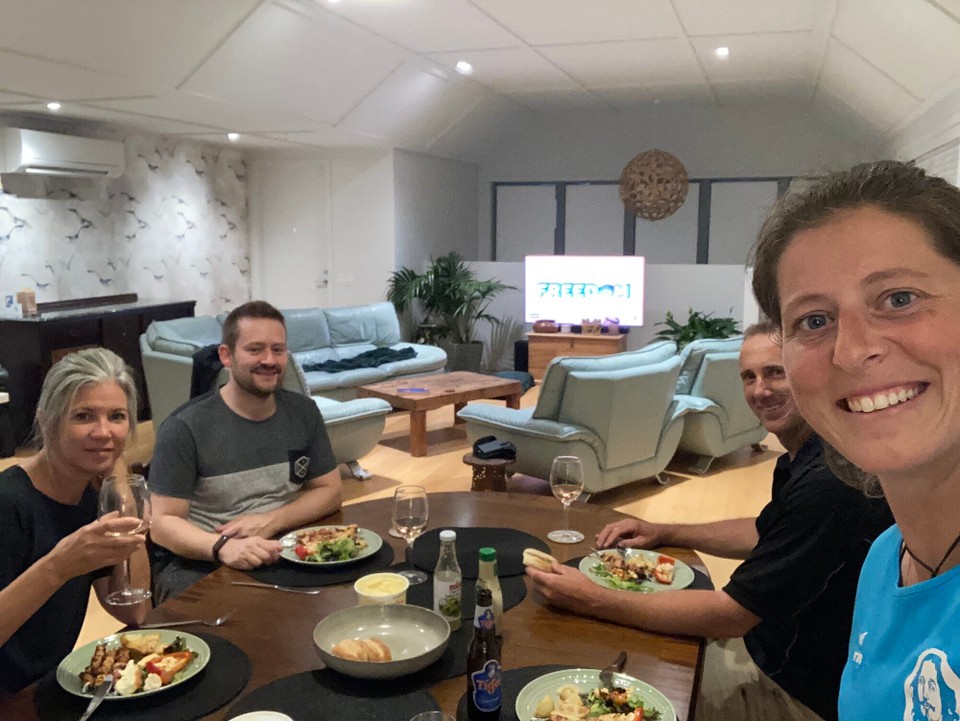 Neuseeland - Awanui - Essen genießen mit Sera, Tony und Linton von Arbeit 