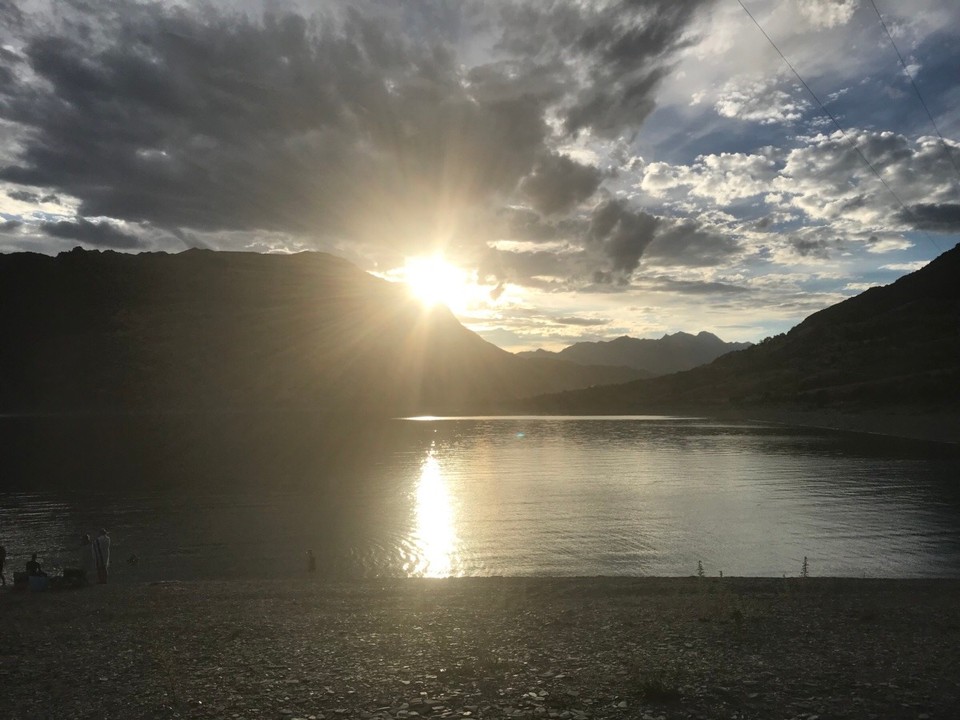 Neuseeland - Dingle Burn - Sonnenuntergang am Lake Hawea 