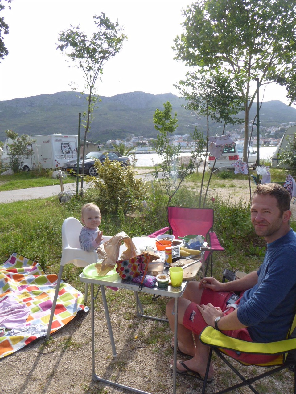 Kroatien - Split - Tolles Frühstück :)