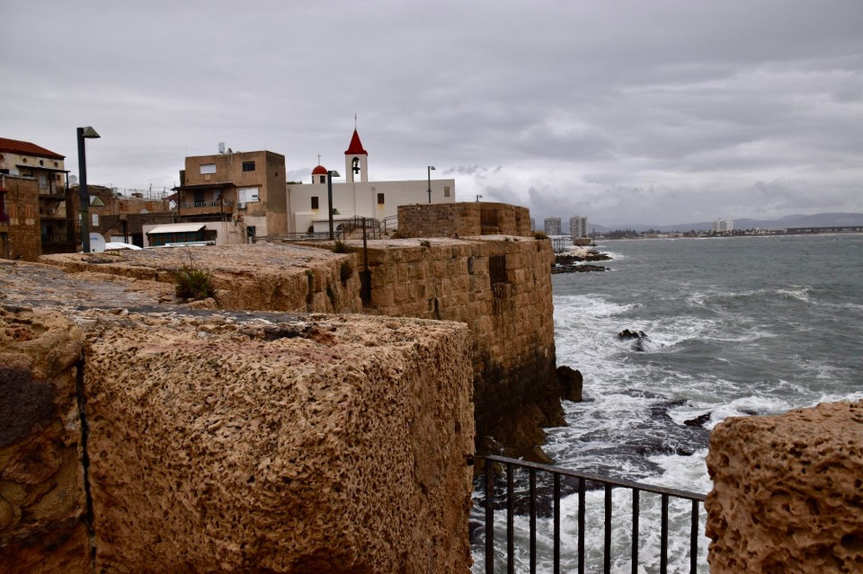 Israel - Haifa - Heute ist der Wettergott nicht mit uns, es regnet seit heute morgen.