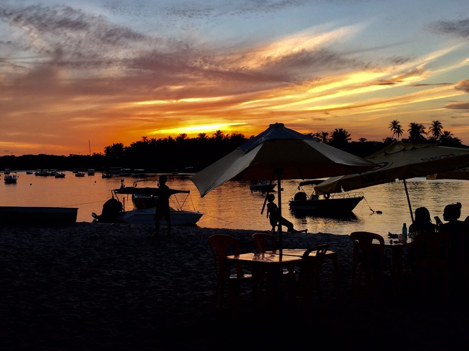 Brasilien - Cairu - Sonnenuntergang Biobepe