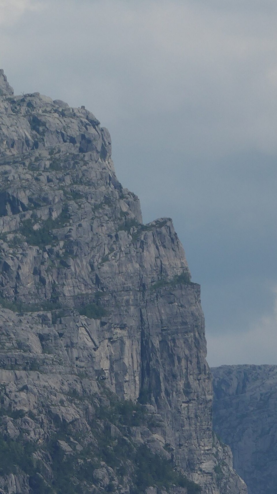 Norwegen - Preikestolen - Da geht es morgen hoch!
