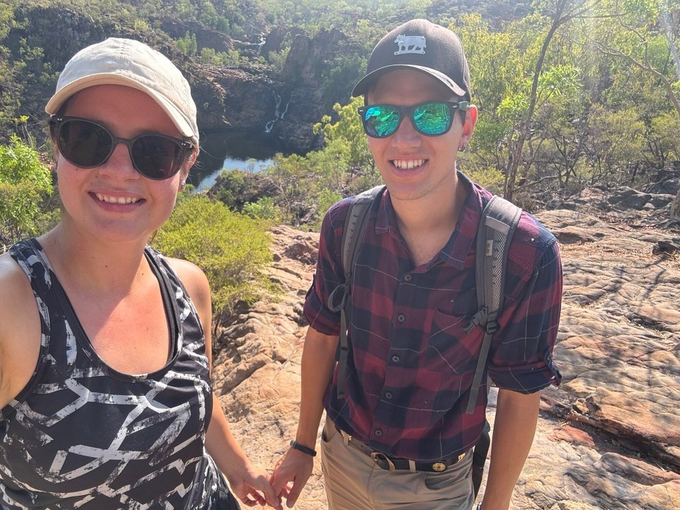 Australien - Litchfield Park - Bemang Lookout auf den Middle Pool