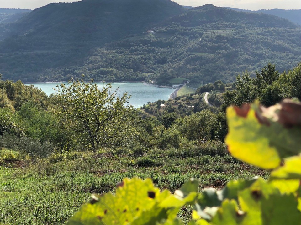 Kroatien - Buzet - Staudamm im Inland