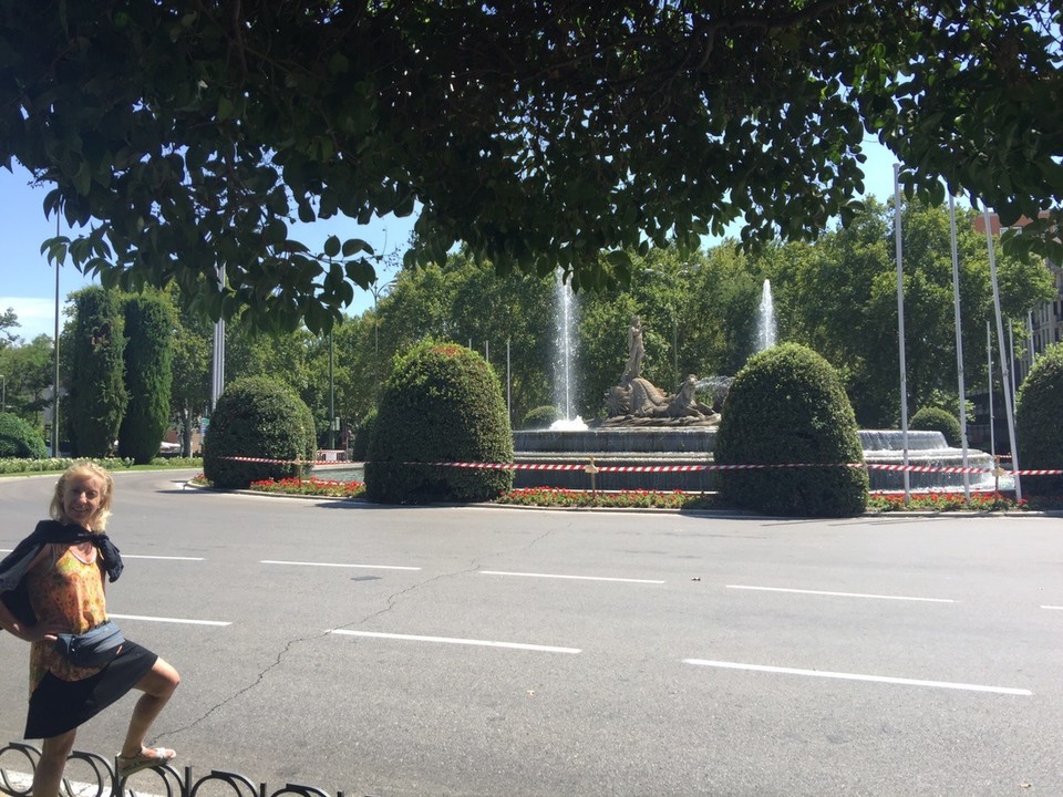 Spain - Madrid - King Neptune Fountain. 