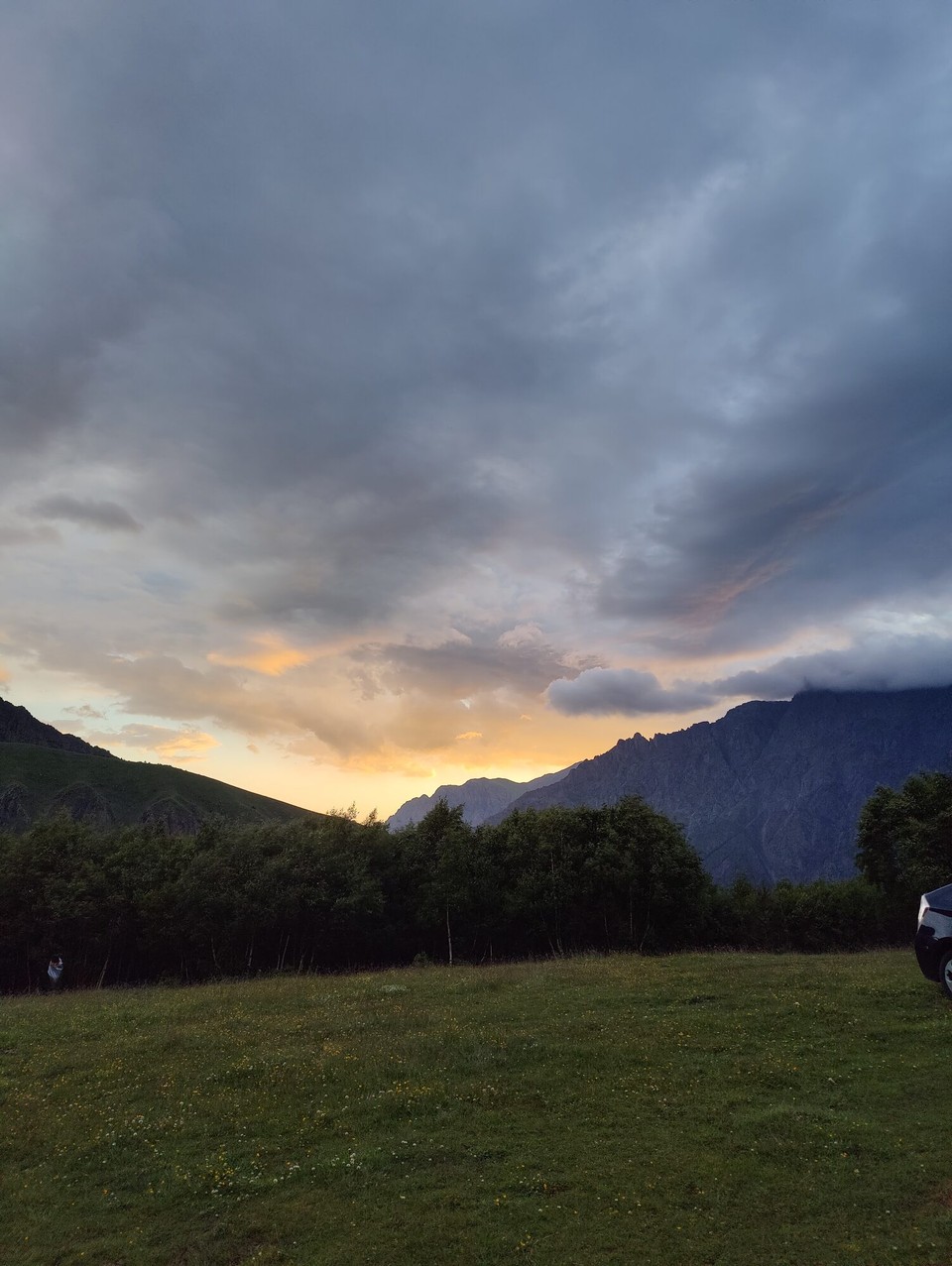Russland - Mineralnyje Wody - Sonnenaufgang kurz nach 5 Uhr morgens