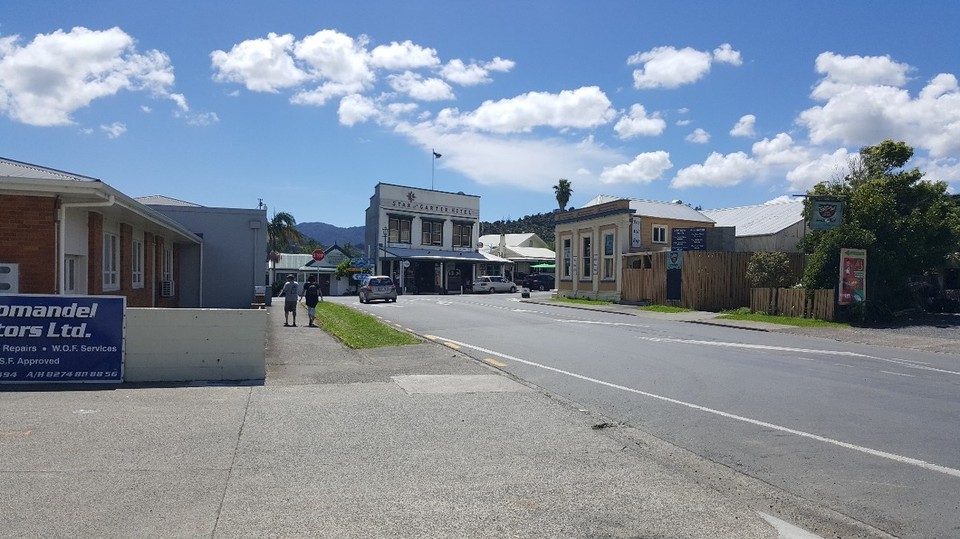 Neuseeland - Coromandel - Das kleine Örtchen Coromandel.