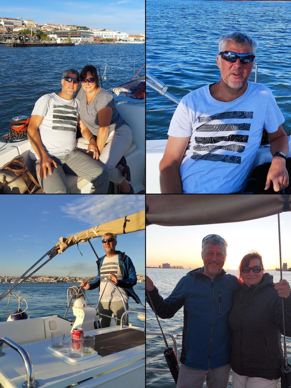 Portugal - Lissabon - Auf der Segeljacht
