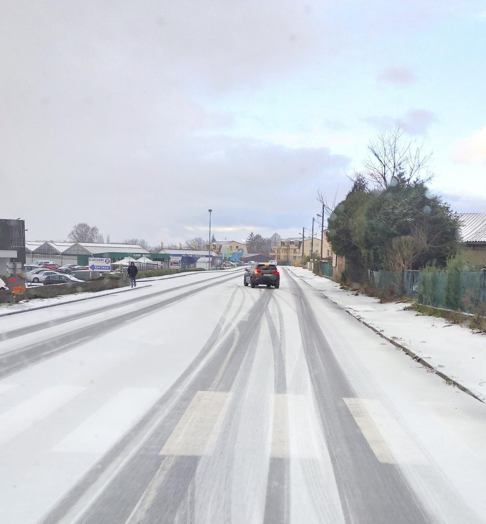 Deutschland - Silz - Der Sturm ist weg, der Schnee blieb