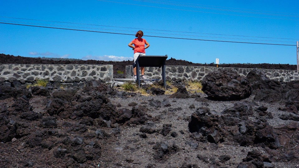 USA - Pahala - Überall Lavafelder