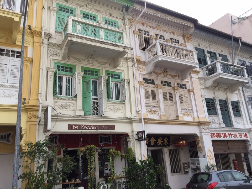 Singapur - Singapur - Alte Häuser in Bukit Pasoh