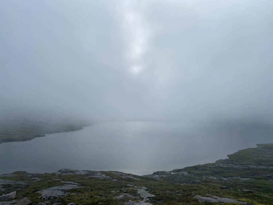 Norwegen - Eidsvåg i Romsdal - Doch je Näher wir kommen, umso dicker Wurde der Nebel 