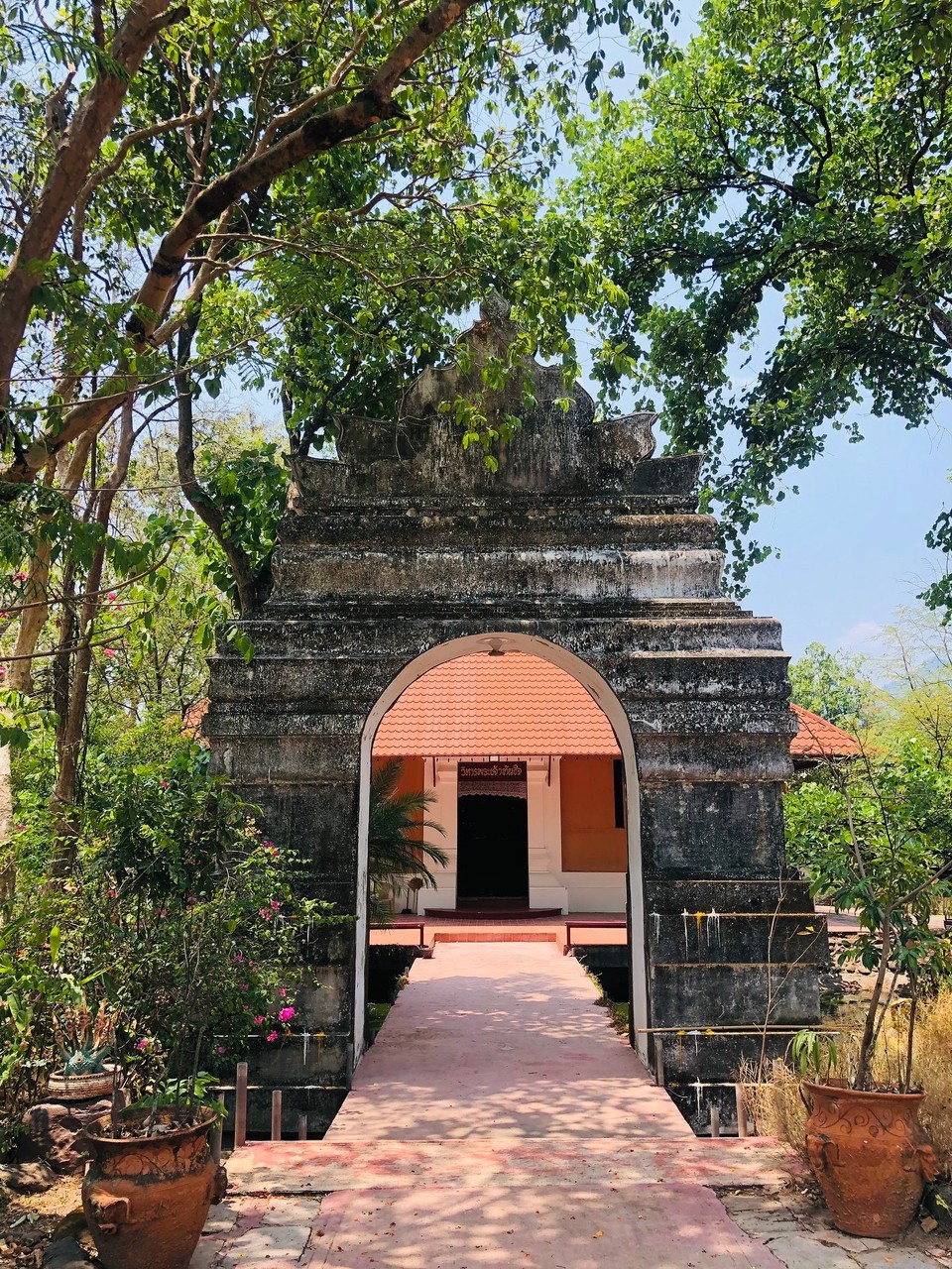 Thailand - Phayao - Phutthakhaya Pagoda Tempel 🌸