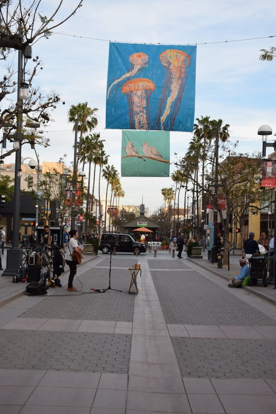 USA - Santa Monica - Die Fußgängerzone in Santa Monica
