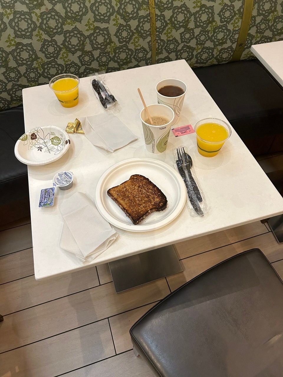 Vereinigte Staaten - New York - Hochzeitstagsfrühstück