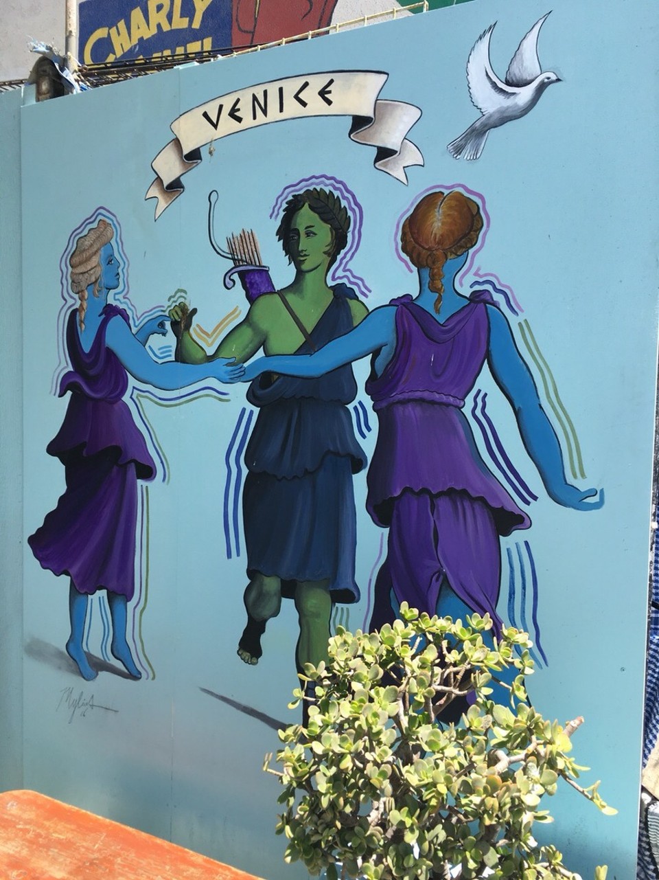 Vereinigte Staaten - Los Angeles - Hier sind wir dann im Venice Beach 