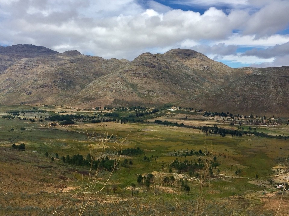 Südafrika - Robertson - Landschaft auf unserem Weg nach Ceres
