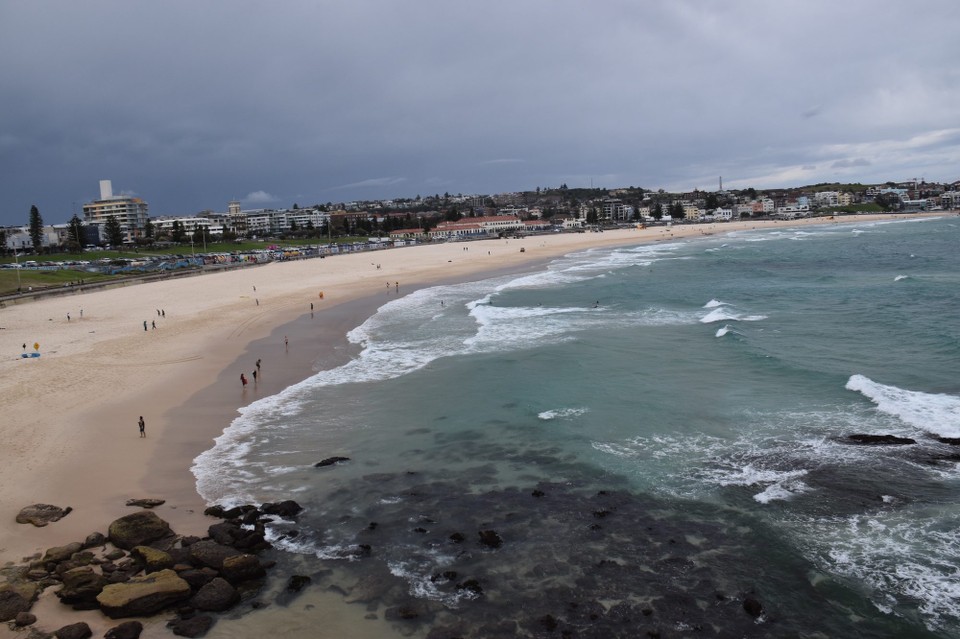 Australien - Elizabeth Bay - Mit einen Blick über die Bucht verabschieden wir uns und fahren zurück nach Sydney.