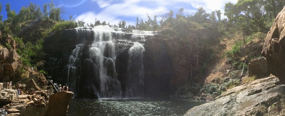 Australia - Glenisla - I actually don't know how deep the fall is but my guess is 35-40 metres.