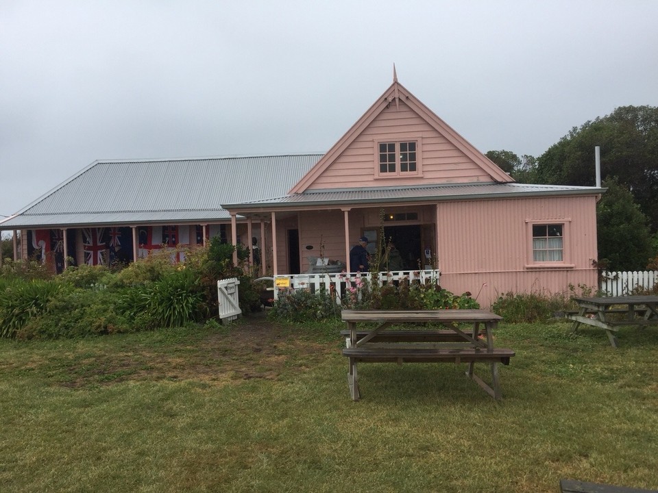 Neuseeland -  - Walfänger Cottage von Mr. Fyffe 