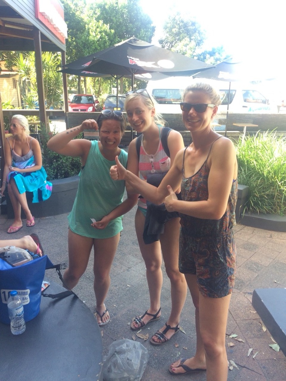 Australien - Byron Bay - Kathrin, Marleen, Alex.