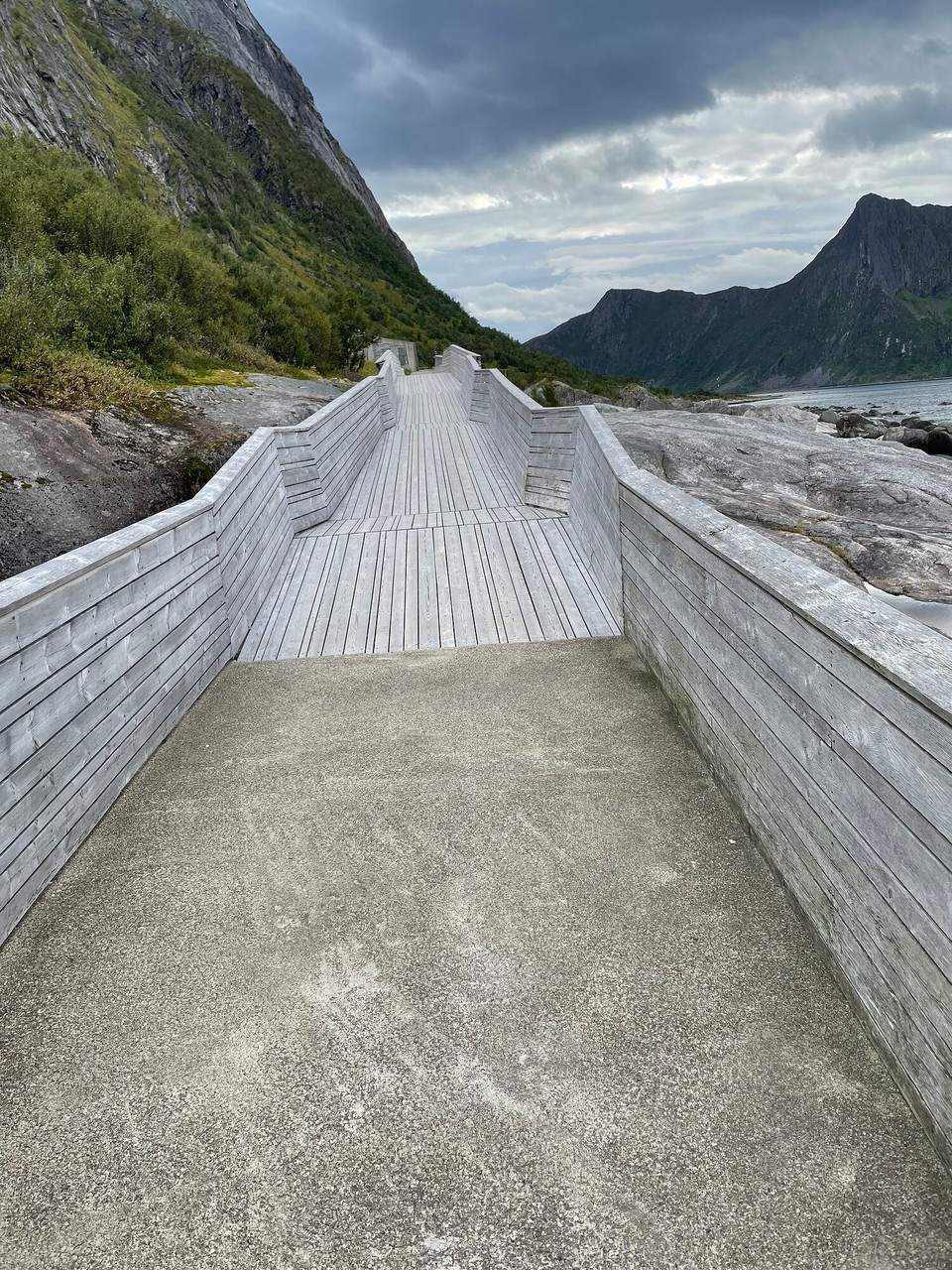 Norwegen - Senjahopen - Tungenes Aussichtsplattform mit…