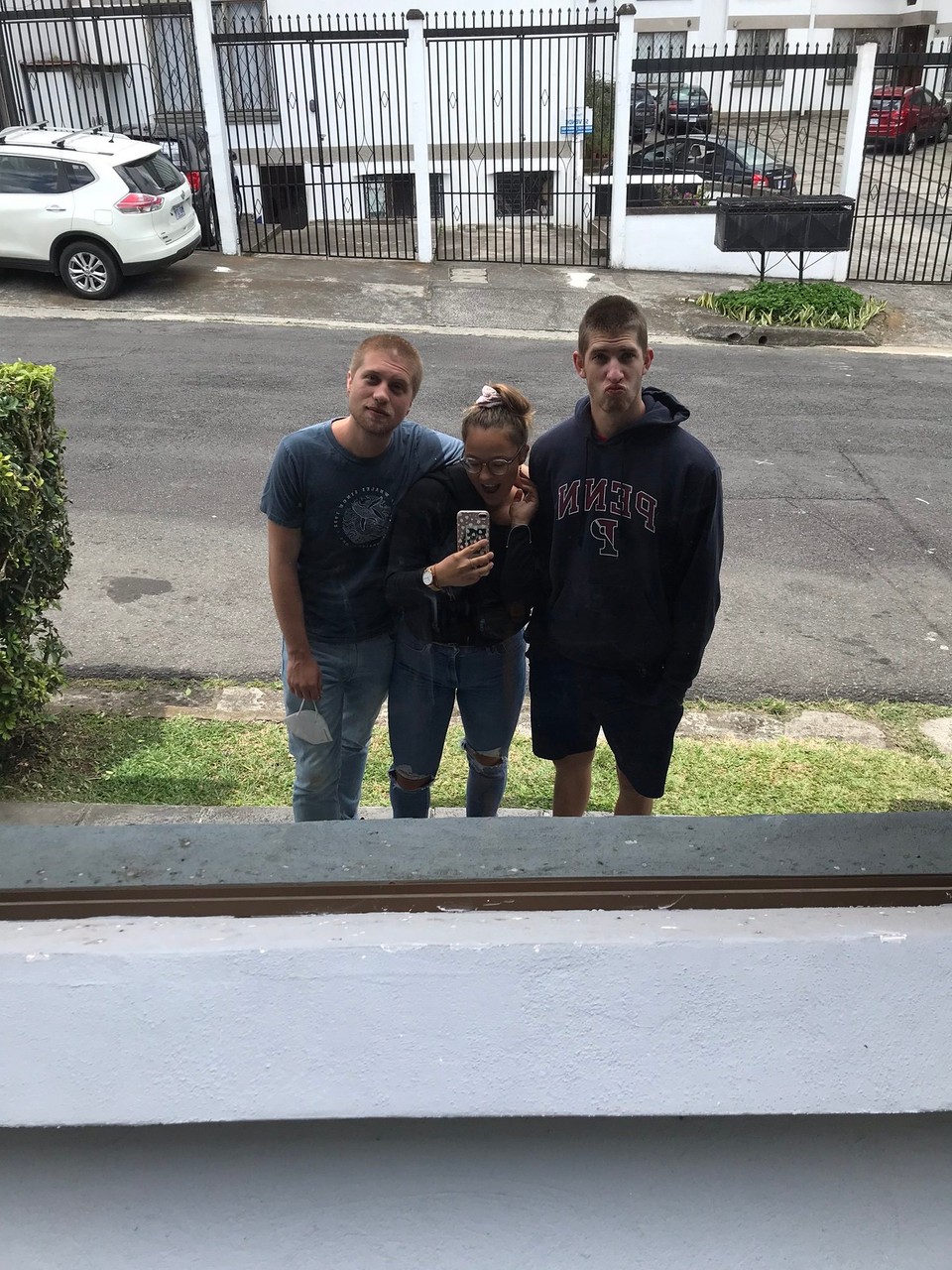 Panama - Panama-Stadt - Spiegelselfie