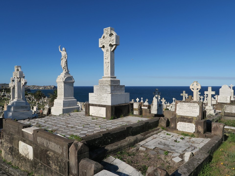 Australia - Sydney - Cimetière vers taramara beach